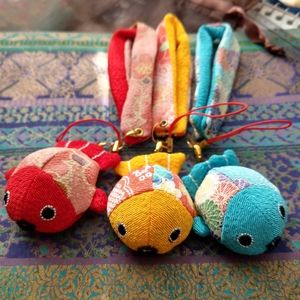 🐟Japanese Fabric Cute Fish Stuffed Toy Key Charm